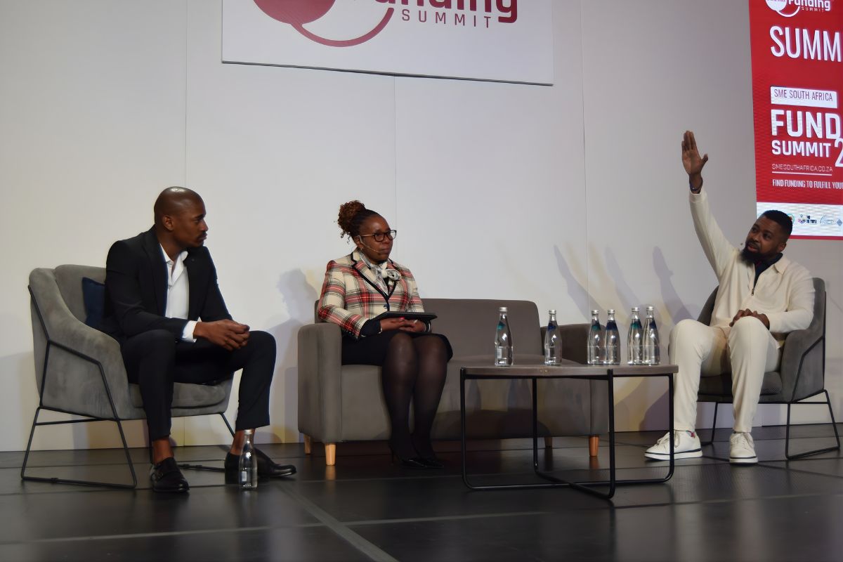 Tebogo Selebi, Hlengiwe Makhathini and Mokgome Mogoba